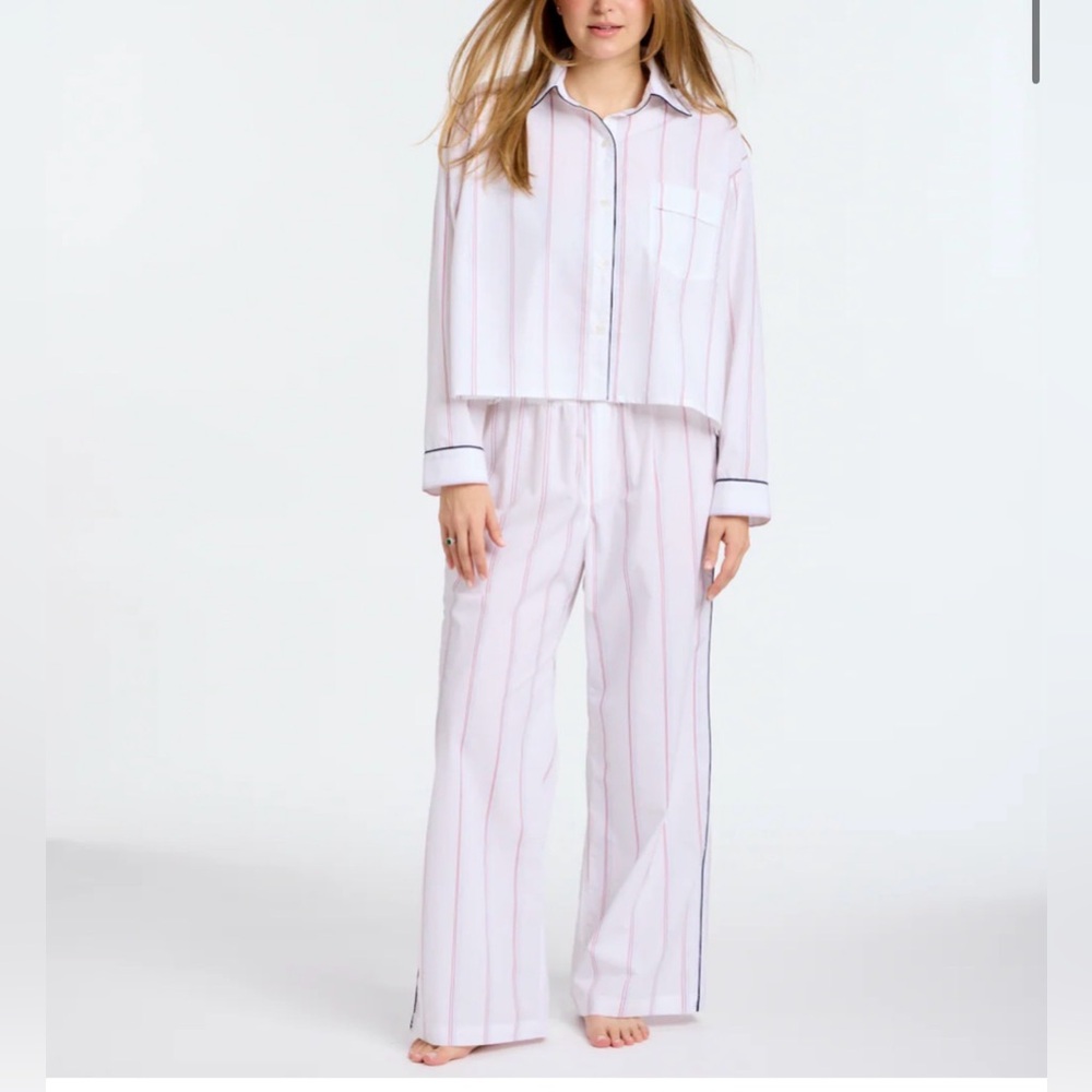 Sosom Pajamas Le Classic Set in Cotton & Silk